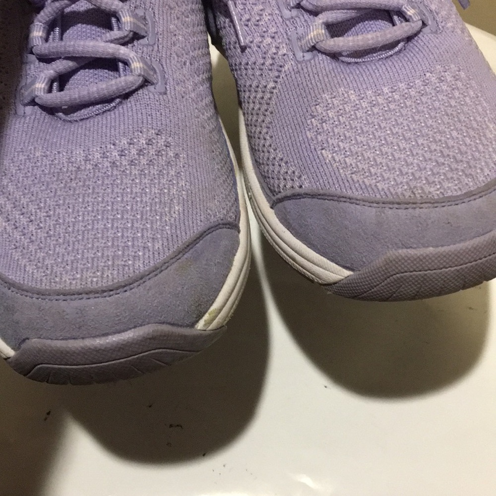 Orthofeet women lace up Supportive comfy Sneakers shoes size 8.5 wide lavender - Picture 7 of 15
